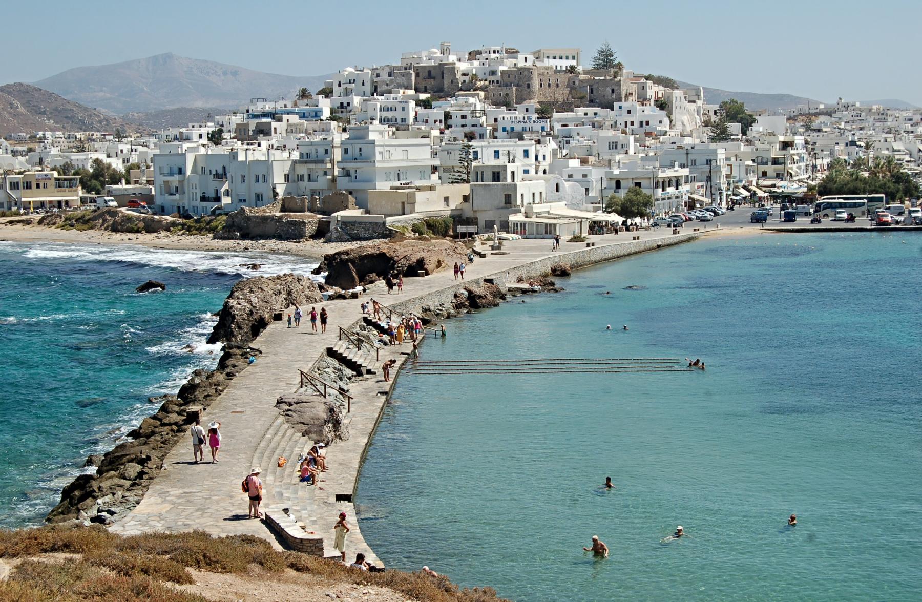 Mikri Vigla beach, Naxos, Greece Chris Barbalis