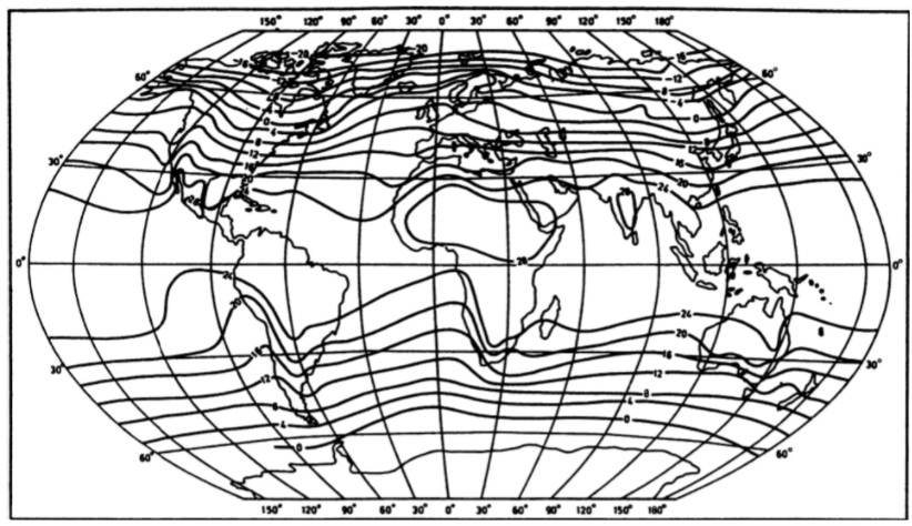 how to draw an isotherm map