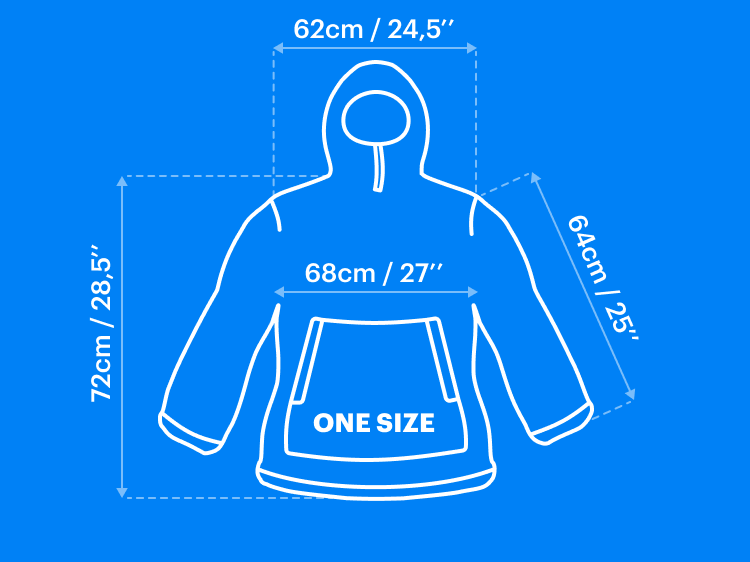 one size, dimensions