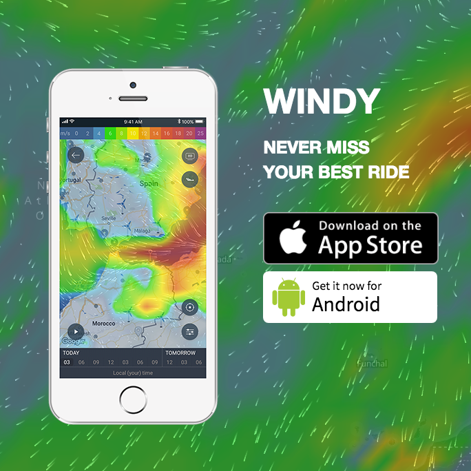 Windy.App – Live Wind Map & Weather Forecast