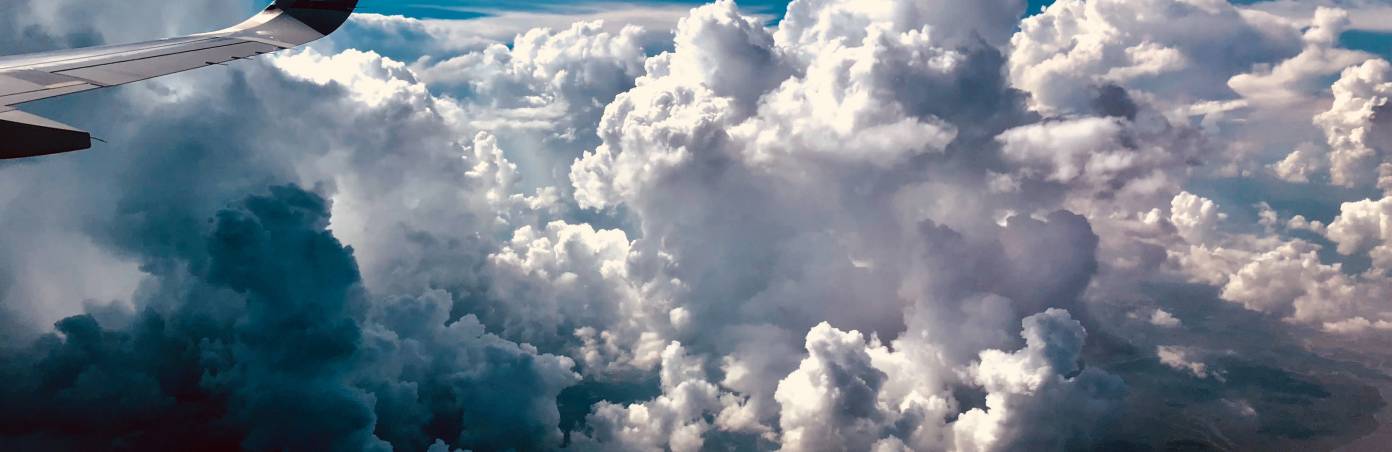 Cumulonimbus clouds — a sign of severe weather